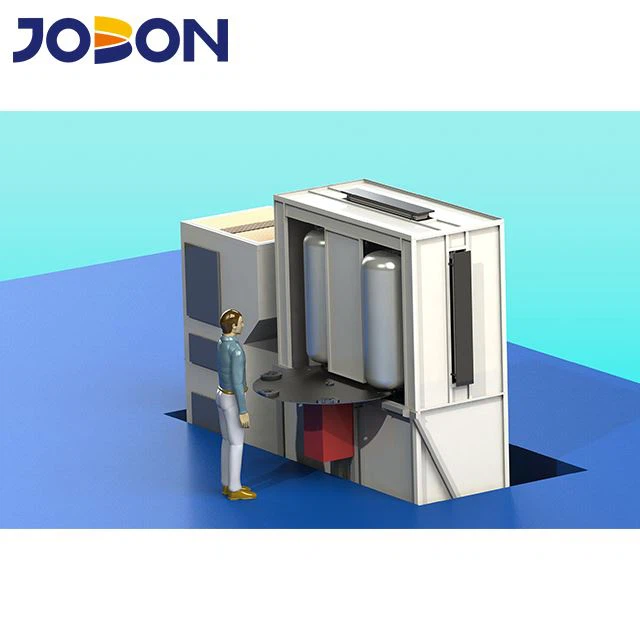 Linie de vopsire cu pulbere email pentru rezervorul de încălzire a apei